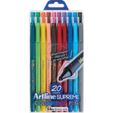 Artline Supreme Coloring Pens | 20-Pack